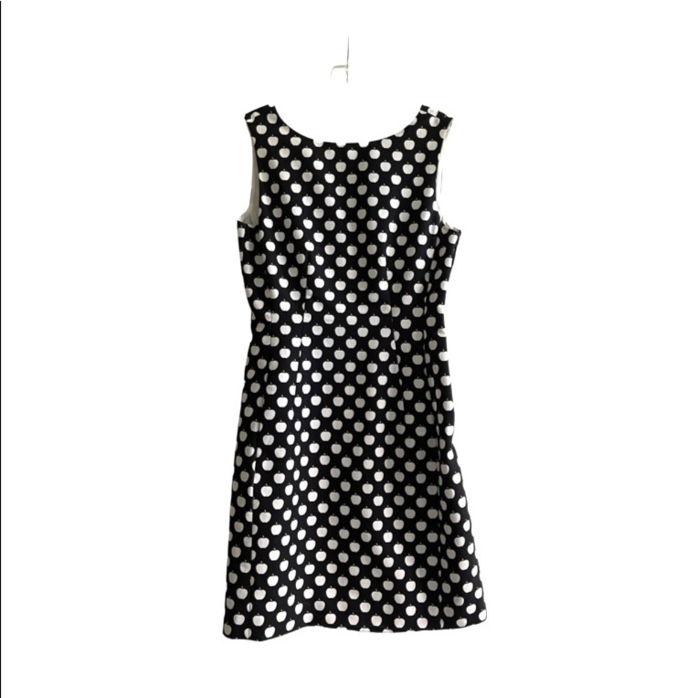 Kate Spade “domino” apple print dress.